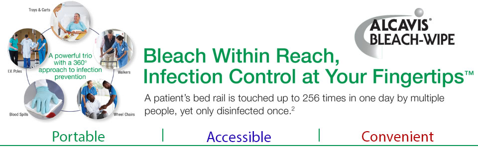 Alcavis Bleach Wipes
