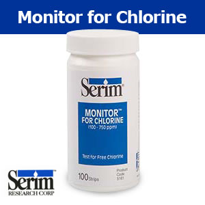 SERIM MONITOR™  for  CHLORINE (100-750 ppm) 