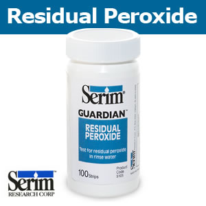 SERIM GUARDIAN™ RESIDUAL PEROXIDE TEST STRIPS